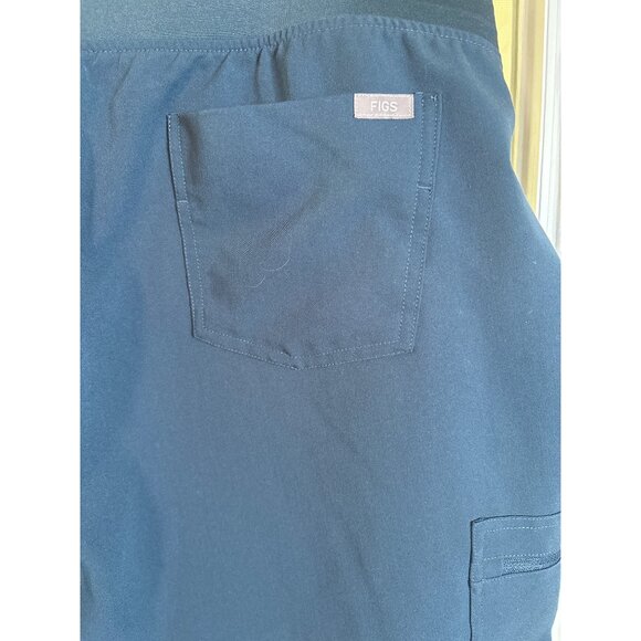 Figs Technical Collection Jogger Pants Size 2XL Trousers Scrubs Blue Medical EUC - Picture 8 of 11